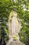 Mother Mary statue. Sculpture of Holy Virgin Mary important person in the christianity and catholicism