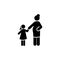 Mother, maternal, baby, girl, happy icon. Element of maternity icon. Premium quality graphic design icon. Signs and symbols