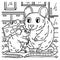 Mother Mouse and Baby Mouse Coloring Page for Kids