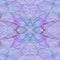 Mother-of-pearl seamless symmetrical texture in turquoise and pink shades. Beautiful seamless abstraction with convex polygonal