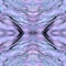 Mother-of-pearl seamless symmetrical texture with turquoise and pink shades. Beautiful seamless abstraction with convex shapes