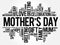 Mother`s Day word cloud