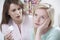 Mother Talking To Teenage Daughter About Contraception