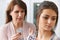 Mother Talking To Teenage Daughter About Contraception