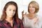 Mother Talking To Teenage Daughter About Contraception