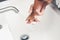 Mother wash baby hand prevention of novel Coronavirus Disease 2019 or COVID-19