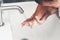 Mother wash baby hand prevention of novel Coronavirus Disease 2019 or COVID-19 .