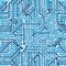 Motherboard board seamless pattern, vector background. Circuit b