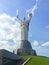 The Motherland monument , one of the symbols of Kyiv, in park of the Victory, Ukraine