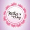 Mothers day card floral