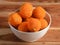 Motichoor Laddoo or Bundi Laddoo made from fine bundi, ball shaped sweets popular in indian subcontinent cooked with sugar, ghee.