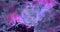 Motion Background VJ Loop - Dark Purple Pink Lens Sphere Particles 4k