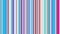 Motion graphics of moving colorful vertical lines