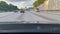 Motion lapse video of traffic passing through Atlanta
