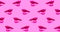 Motion seamless pattern design. Lips and Kiss