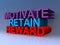 Motivate retain reward on blue