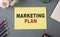 motivation life quote on paper note - MARKETING PLAN