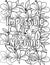 Motivational Floral Coloring Page for Motivation, Inspiration, Success, and Self Improvement for Adults and Kids