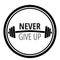 Motivational quote about workout fitness gym and bodybuilding / Motivation concept typography / Vector illustration