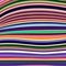 Motley pied stripes, waves, lines, curls and bumps. Abstract beautiful background. Soft voluminous wavy lines of