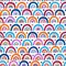 Motley seamless pattern