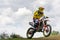 Motocross extreme sport competition