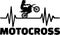 Motocross heartbeat pulse