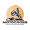 Motocross logo , motocycle logo vector