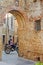 Motocross among medieval walls - Castelmuzio