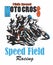 motocross speed biker t shirt print vector art