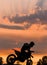 Motocross Sunset