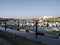 Motor boats moored at the Ayamonte marina