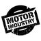 Motor Industry rubber stamp