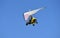 Motor kite flying in the sky