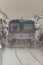 Motor trains near snowy platform and tunnel in Olbramovice CZ 12 02 2023