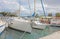 Motor yachts on the dock