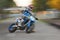 Motorbike blurred motion
