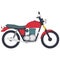 Motorbike Color  Vector icon which is fully editable, you can modify it easily