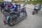 Motorbike meeting at fredriksten fortress, yamaha