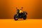 Motorbike mockup background. Generate Ai