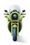motorbike modern fast sports motorcycle vector illustration