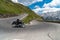 Motorbike on Passo Stelvio