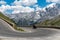 Motorbike on Passo Stelvio