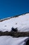 MotorBike in Snow Covered Mountains - Langza Village, Spiti Valley, Himachal Pradesh