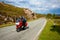 Motorbike Speeding on Country Road