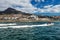 Motorboating in the deep-blue waters off the west coast of Tenerife, one of many leisure activities offered to tourists in the Can