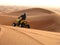 Motorcycle in the desert, Dubai EAE