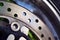 Motorcycle disc brake