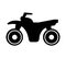 Motorcycle icon illustrated in vector on white background