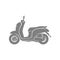 Motorcycle logo design template, scooter matic icon vector design - vehicle icons